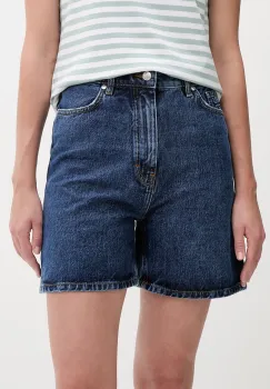 HUGO pantaloni scurti pentru femei din denim Gelita_2 imagine