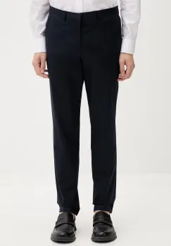 HUGO pantaloni slim fit pentru barbati, din bumbac cu elastan Hesten253X imagine