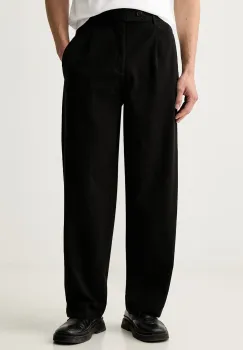 HUGO  pantaloni straight pentru barbati din bumbac Riko263FD imagine