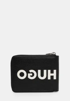 HUGO portofel de piele imagine