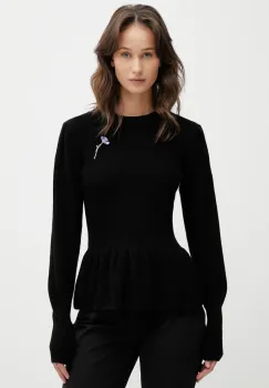 HUGO pulover de bumbac Sabanna imagine