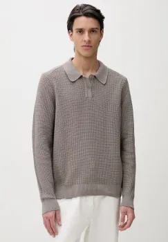 HUGO pulover de bumbac Saffowl imagine