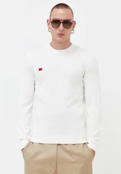 HUGO pulover de bumbac San Cassius-C1 imagine