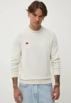 HUGO pulover de bumbac San Cassius-C1 imagine