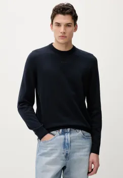 HUGO pulover de bumbac San Cassius-C2 imagine