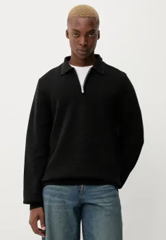 HUGO pulover de bumbac San Pauley-C imagine