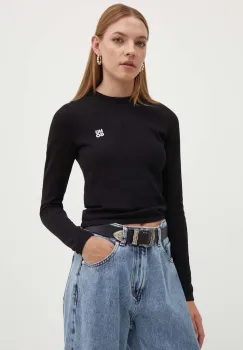 HUGO pulover de bumbac Scallia imagine