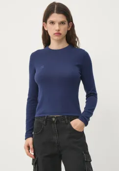 HUGO pulover de bumbac Scallia imagine