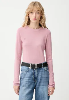 HUGO pulover de bumbac Scallia imagine