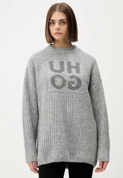 HUGO pulover din amestec de lana Sloguis imagine