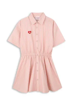 HUGO rochie tip camasa de bumbac imagine