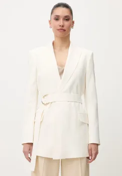 HUGO sacou cu un singur rand de nasturi pentru femei, cu vascoza Abivanna imagine