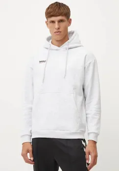 Hummel bluza barbati, culoarea gri, cu gluga, melanj, 226076 imagine