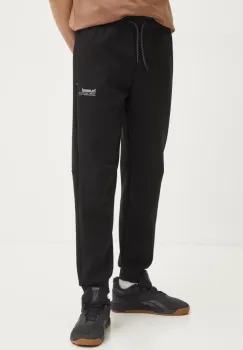 Hummel pantaloni de trening culoarea negru, neted, 225920 imagine