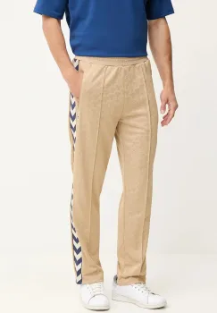 Hummel pantaloni de trening culoarea verde, cu imprimeu, 227579 imagine