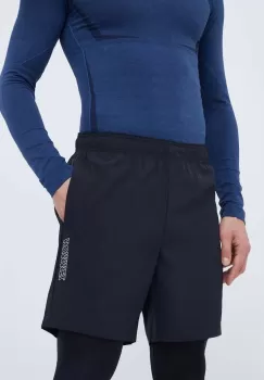 Hummel pantaloni scurti de antrenament Base culoarea negru imagine