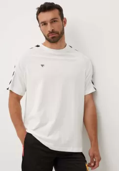 Hummel tricou Archive barbati, culoarea bej, cu imprimeu, 225258 imagine