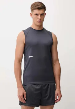 Hummel tricou de antrenament culoarea gri, 229886. imagine