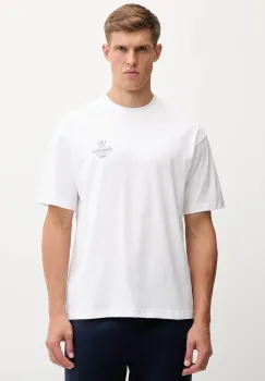 Hummel tricou din bumbac culoarea alb, cu imprimeu, 229841 imagine