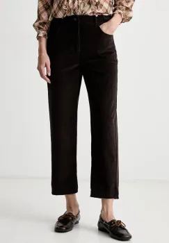 iBlues pantaloni pentru femei din catifea reiata IBLGALLO imagine