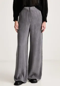 iBlues pantaloni straight pentru femei cu lyocell IBLQUINTO imagine