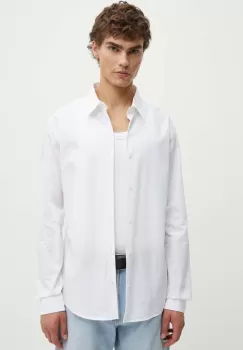 Iceberg camasa din bumbac barbati, culoarea alb, cu guler clasic, regular, G060 0115 imagine