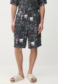 Iceberg pantaloni scurti barbati, culoarea albastru marin, D090 5037 imagine