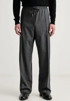 Iceberg  pantaloni straight pentru barbati cu amestec de lana imagine