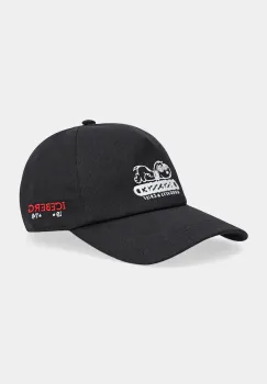 Iceberg sapca de baseball din bumbac culoarea negru, 7105 6967 imagine