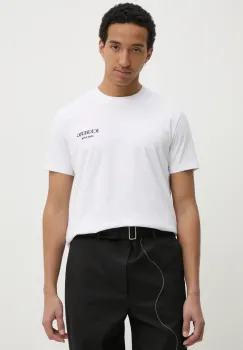 Iceberg tricou din bumbac barbati, culoarea alb, cu imprimeu, F046 6327 imagine