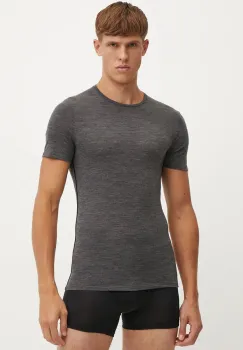 Icebreaker tricou functional Merino 150 Anatomica culoarea gri, IB1030330111 imagine