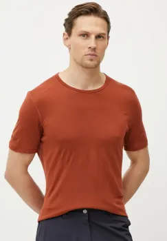 Icebreaker tricou functional Merino 200 Oasis culoarea portocaliu, IB1045090BA1 imagine