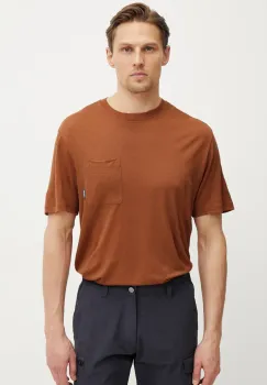 Icebreaker tricou sport Merino 150 Tech Lite culoarea portocaliu, modelator, IB0A56WH0B01 imagine