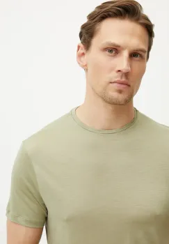 Icebreaker tricou sport Merino Blend 125 Sphere culoarea verde, modelator, IB0A56ZMA741 imagine