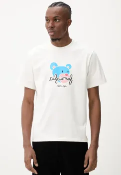 Inbetweeners tricou din bumbac culoarea bej, cu imprimeu, S5TWUATH043 imagine