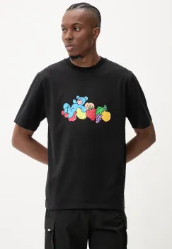 Inbetweeners tricou din bumbac culoarea negru, cu imprimeu, S5TWUATH035 imagine