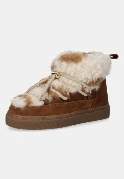 Inuikii cizme de zapada din piele intoarsa Teddy Low culoarea maro, 1001.001.0321.106 imagine