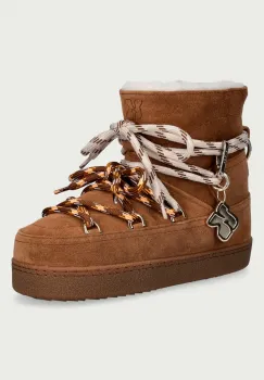Inuikii  Quilted Suede cizme de zapada pentru femei din piele intoarsa imagine