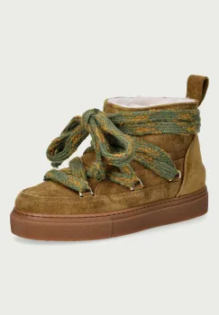 Inuikii Suede Knot cizme de zapada pentru femei din piele intoarsa imagine