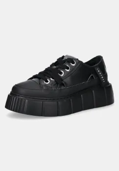 Inuikii tenisi de piele Leather Matilda Low femei, culoarea negru, 1001.001.0022.000 / 35202-033 imagine