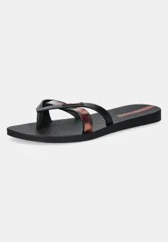 Ipanema papuci KIREI CHIC F femei, culoarea negru, cu toc plat, 83673-BB740 imagine