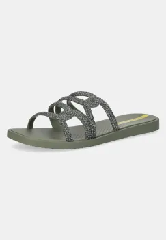 Ipanema papuci SOLAR GLOW S femei, culoarea verde, 27286-BB954 imagine