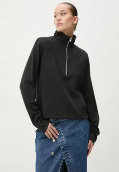 IRO bluza femei, culoarea negru, neted, WM16JEMIPA imagine