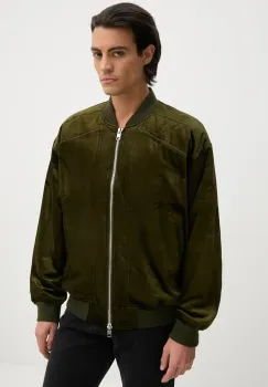 IRO geaca bomber barbati, culoarea verde, de tranzitie, MP137NATTAN imagine