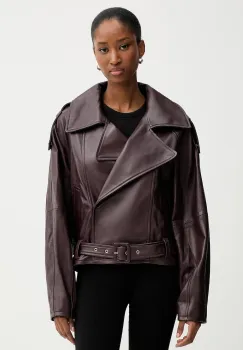 IRO geaca de piele WM137YURIA de tranzitie, YURIA imagine