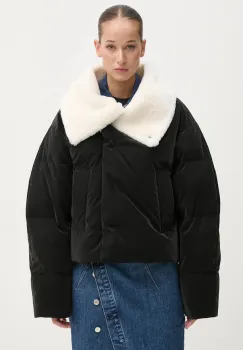 IRO geaca de puf femei, culoarea negru, de iarna, WM137SORENA imagine