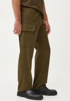 IRO pantaloni barbati, culoarea verde, cu fason cargo, MP23CILIO imagine