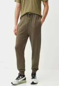 IRO pantaloni de trening din bumbac culoarea verde, neted, MP23SEYAN imagine