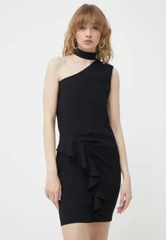 IRO rochie culoarea negru, mini, drept imagine