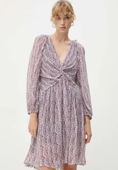 IRO rochie culoarea roz, mini, evazati, WP33RULINE imagine